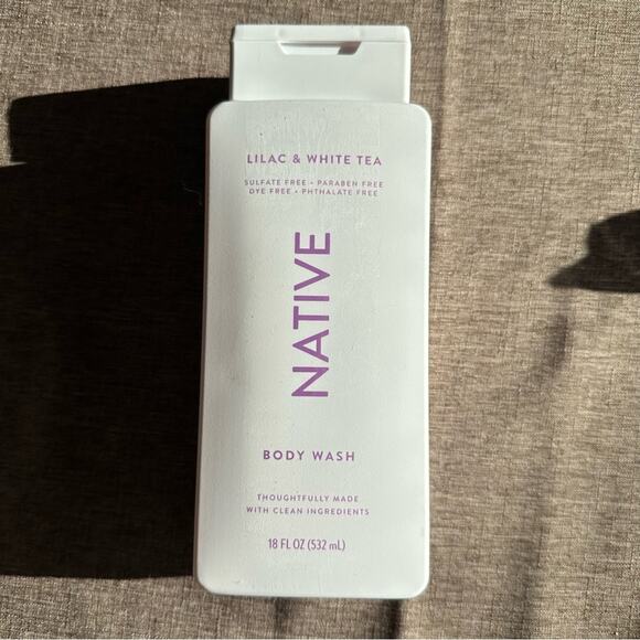Native Lilac & White Tea Body Wash Clean, Simple, Effective 18 fl oz** NEW *** - Picture 5 of 6